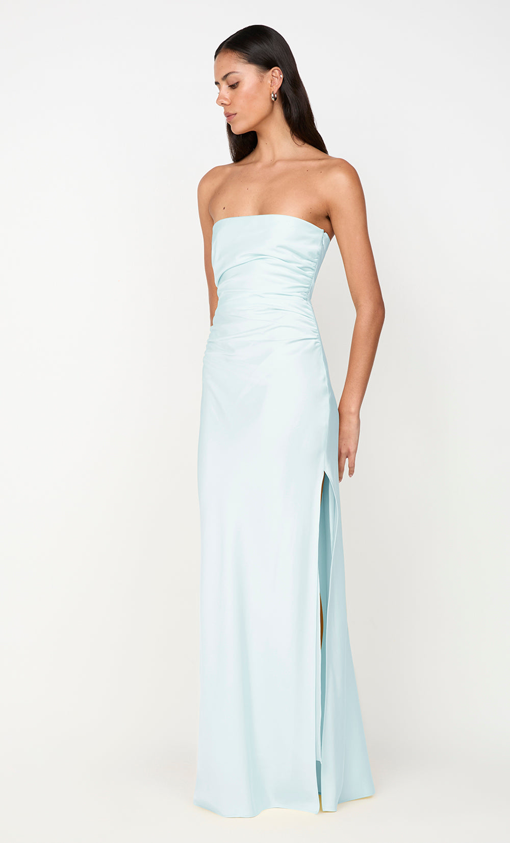 ETERNITY STRAPLESS MAXI DRESS - ARCTIC BLUE