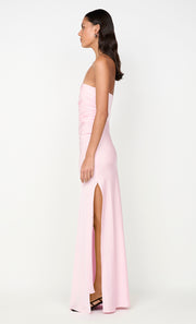 ETERNITY STRAPLESS MAXI DRESS - POWDER PINK