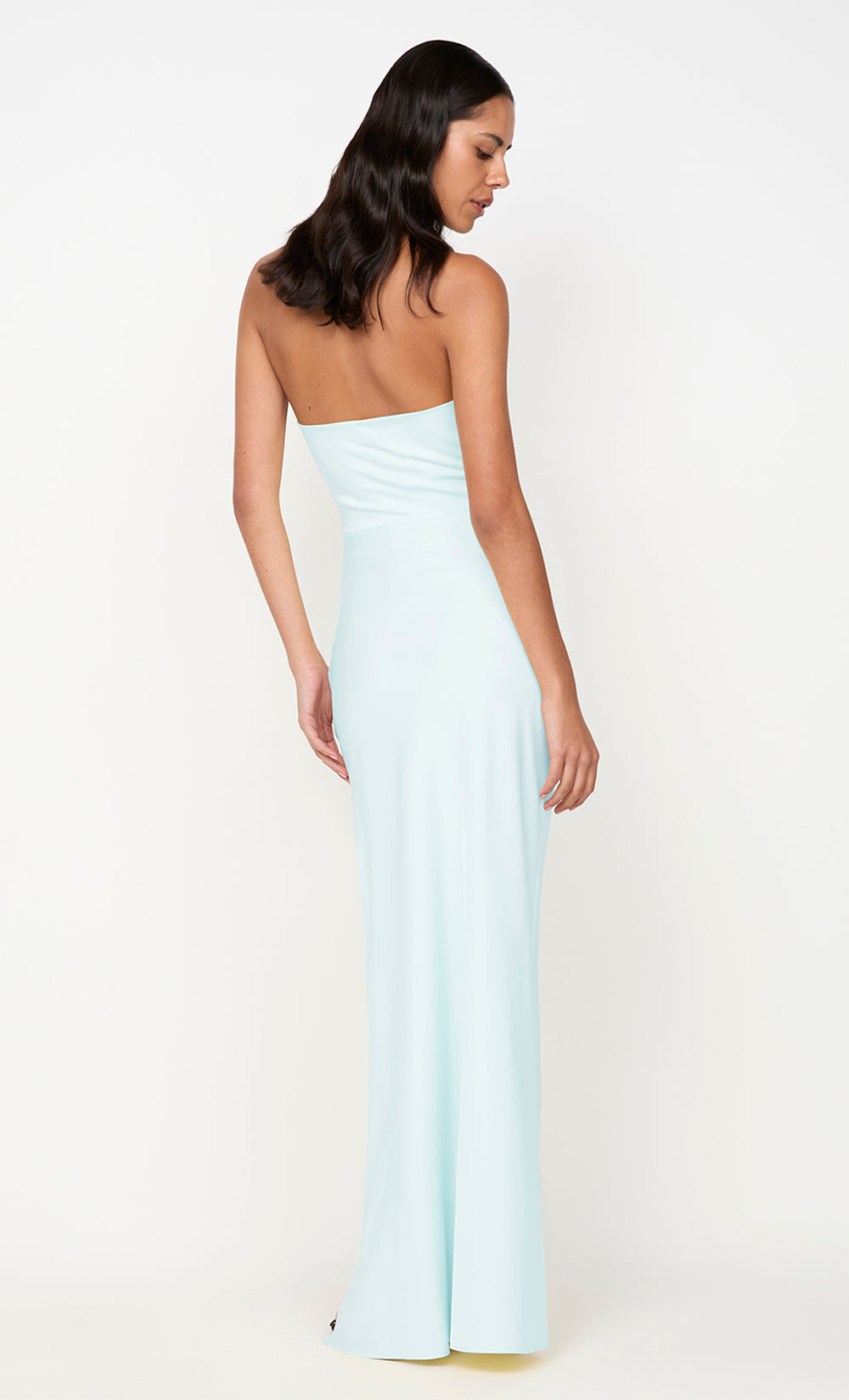 ETERNITY STRAPLESS MAXI DRESS - ARCTIC BLUE