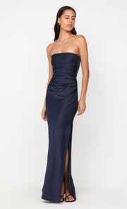 ETERNITY STRAPLESS MAXI DRESS - INK