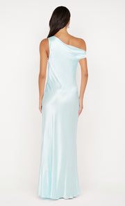 SOL ASYM DRESS - ARCTIC BLUE