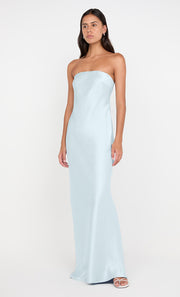 AUSTEN STRAPLESS MAXI DRESS - ARCTIC BLUE