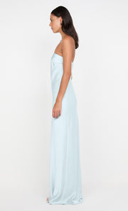 AUSTEN STRAPLESS MAXI DRESS - ARCTIC BLUE