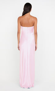 AUSTEN STRAPLESS MAXI DRESS - POWDER PINK