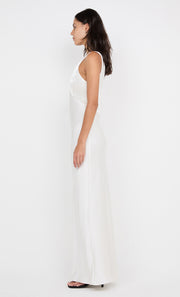 AUSTEN V NECK MAXI DRESS - IVORY