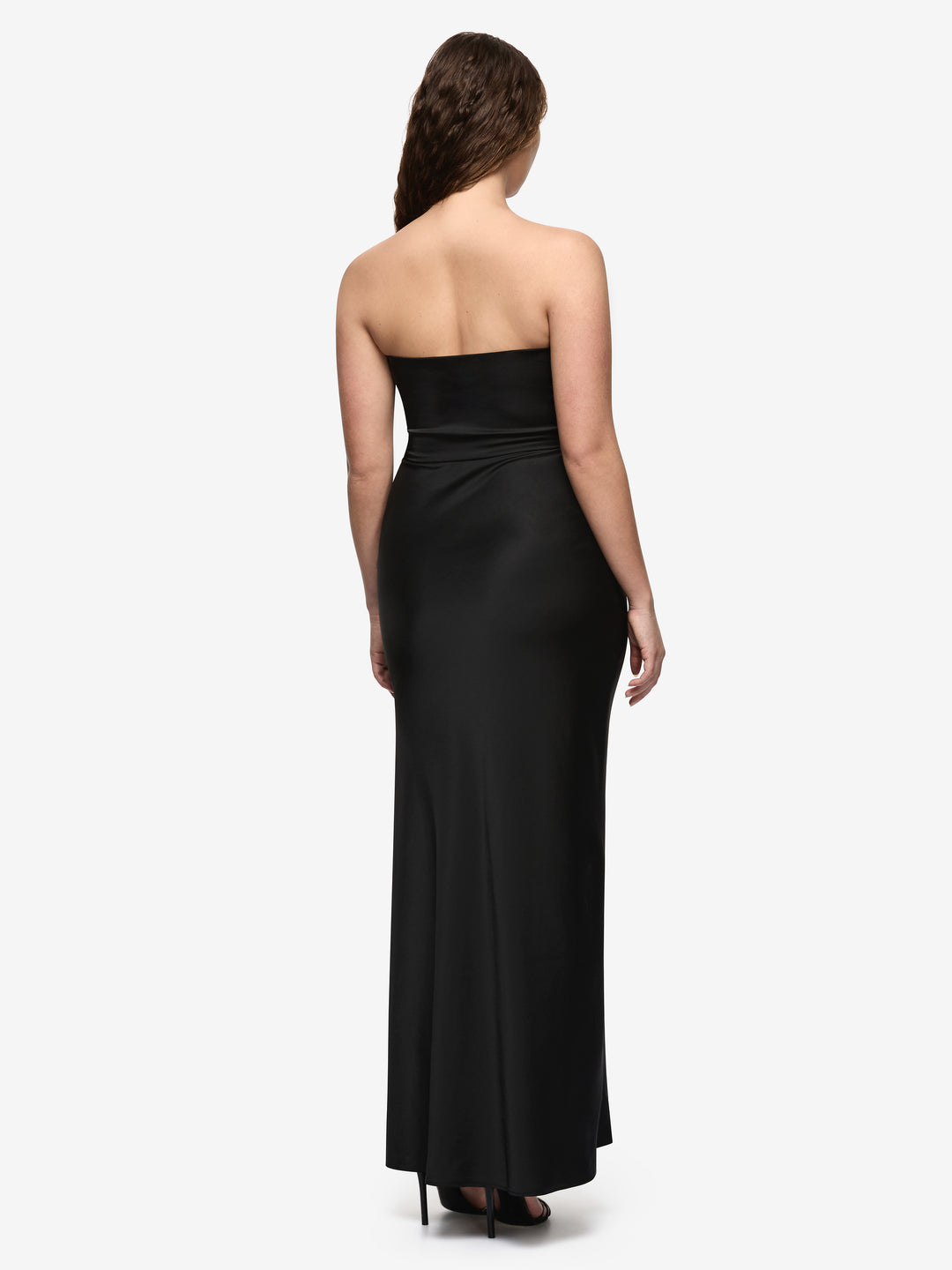 ETERNITY STRAPLESS MAXI DRESS - BLACK