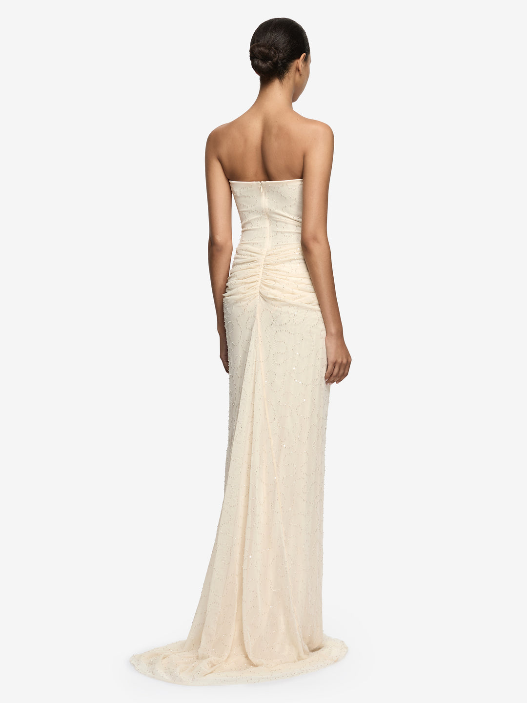 VITTORIA STRAPLESS GOWN - SHELL