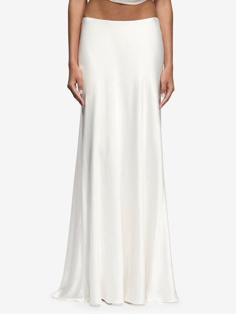 EYRE MAXI SKIRT - IVORY