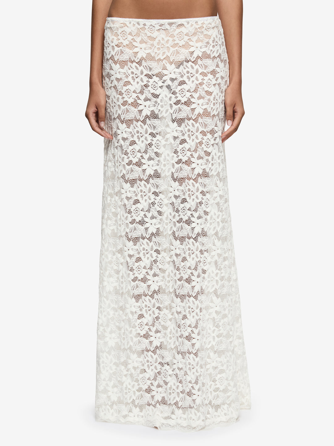 PINA MAXI SKIRT - IVORY