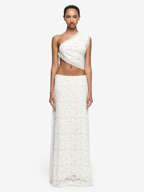 PINA MAXI SKIRT - IVORY