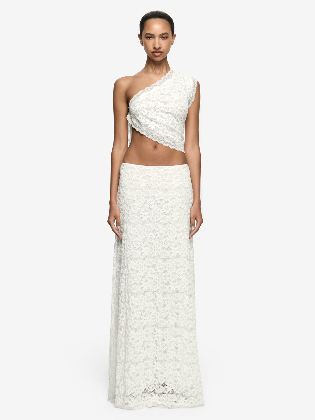 PINA MAXI SKIRT - IVORY