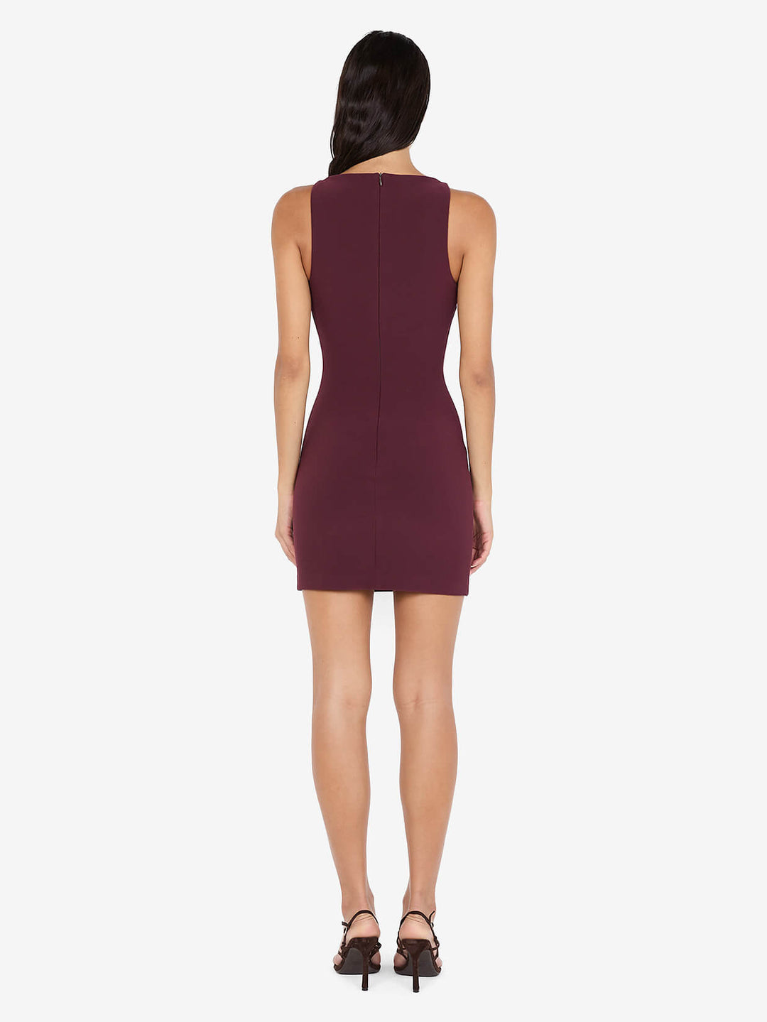 CLOVER MINI DRESS - PLUM