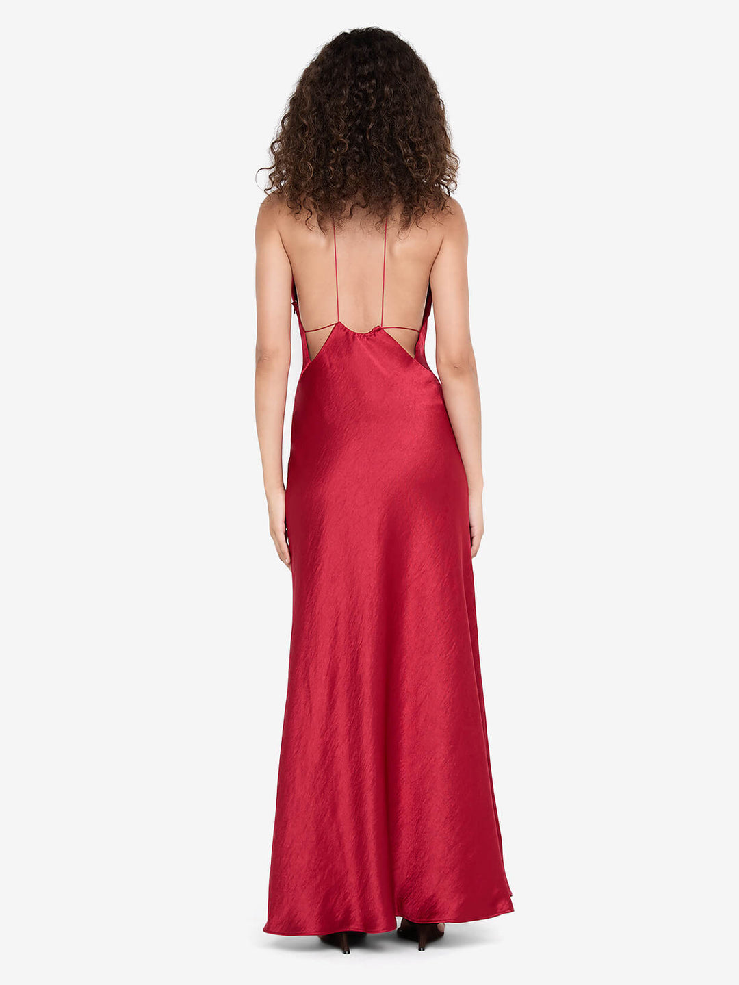 ARIAHN MAXI DRESS - CHERRY