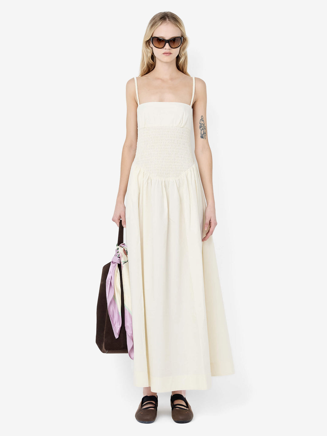 MARCELINE MAXI DRESS - CREAM