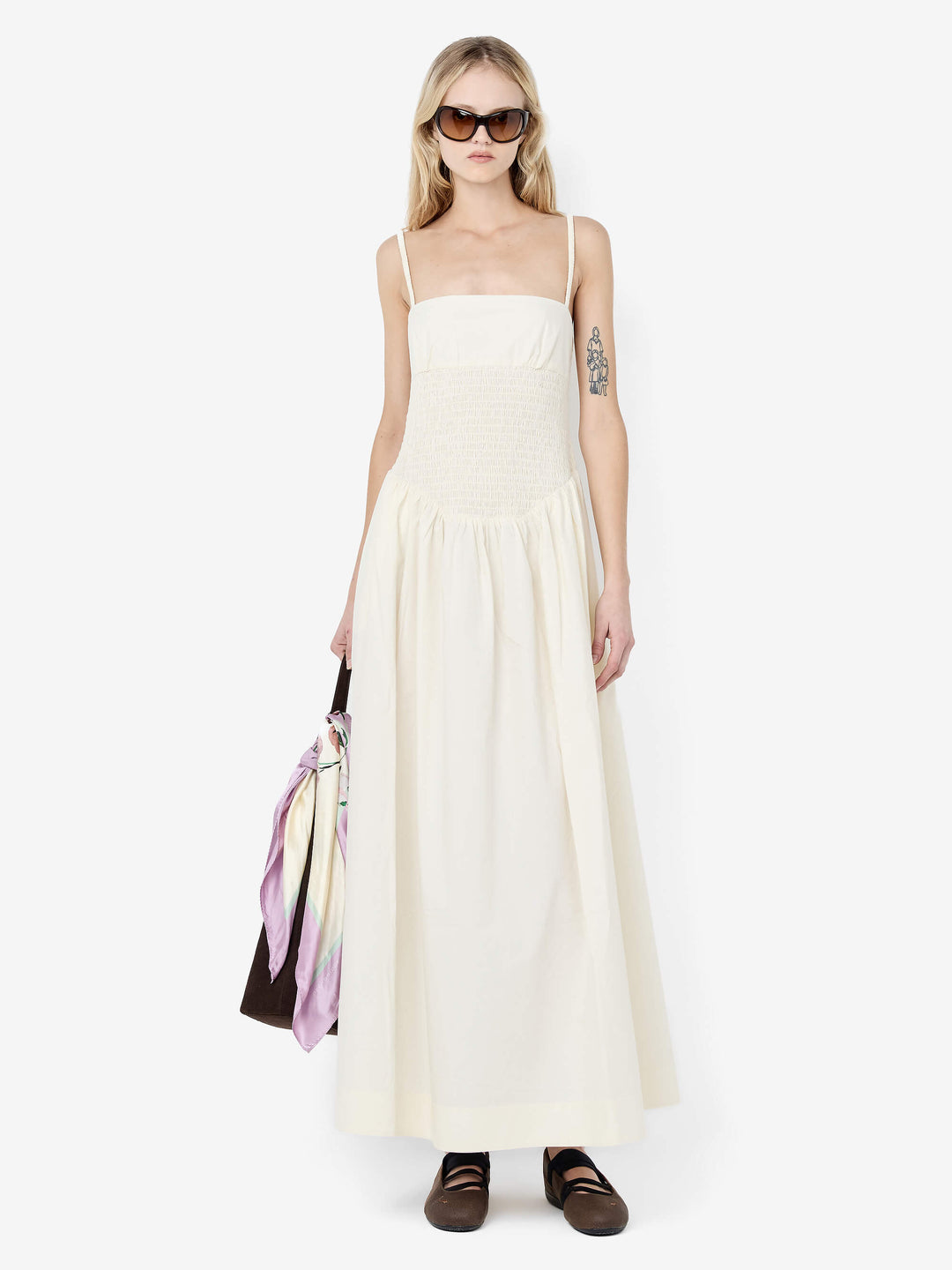 MARCELINE MAXI DRESS - CREAM