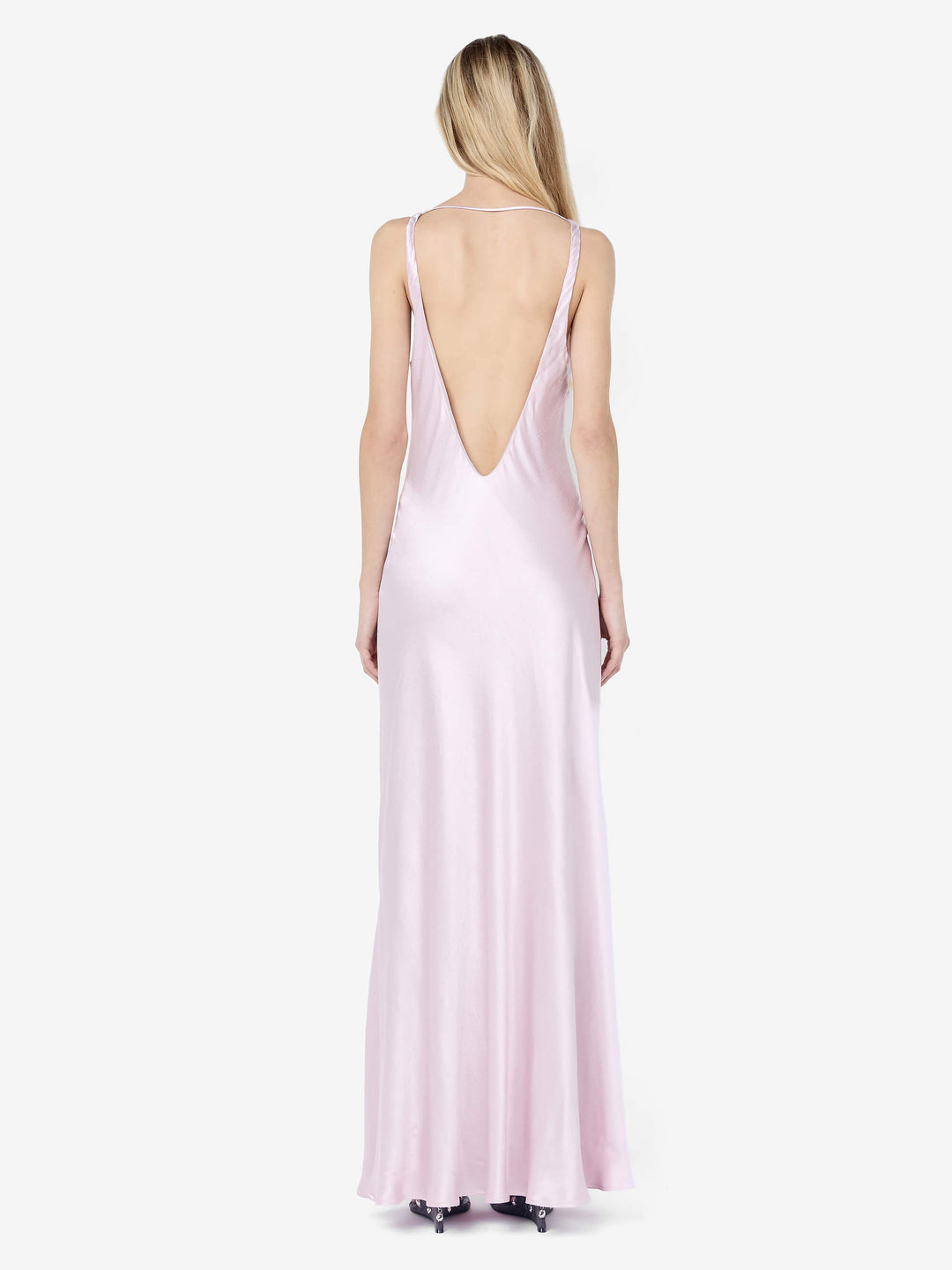 FLORENCE V NECK MAXI DRESS - BALLET