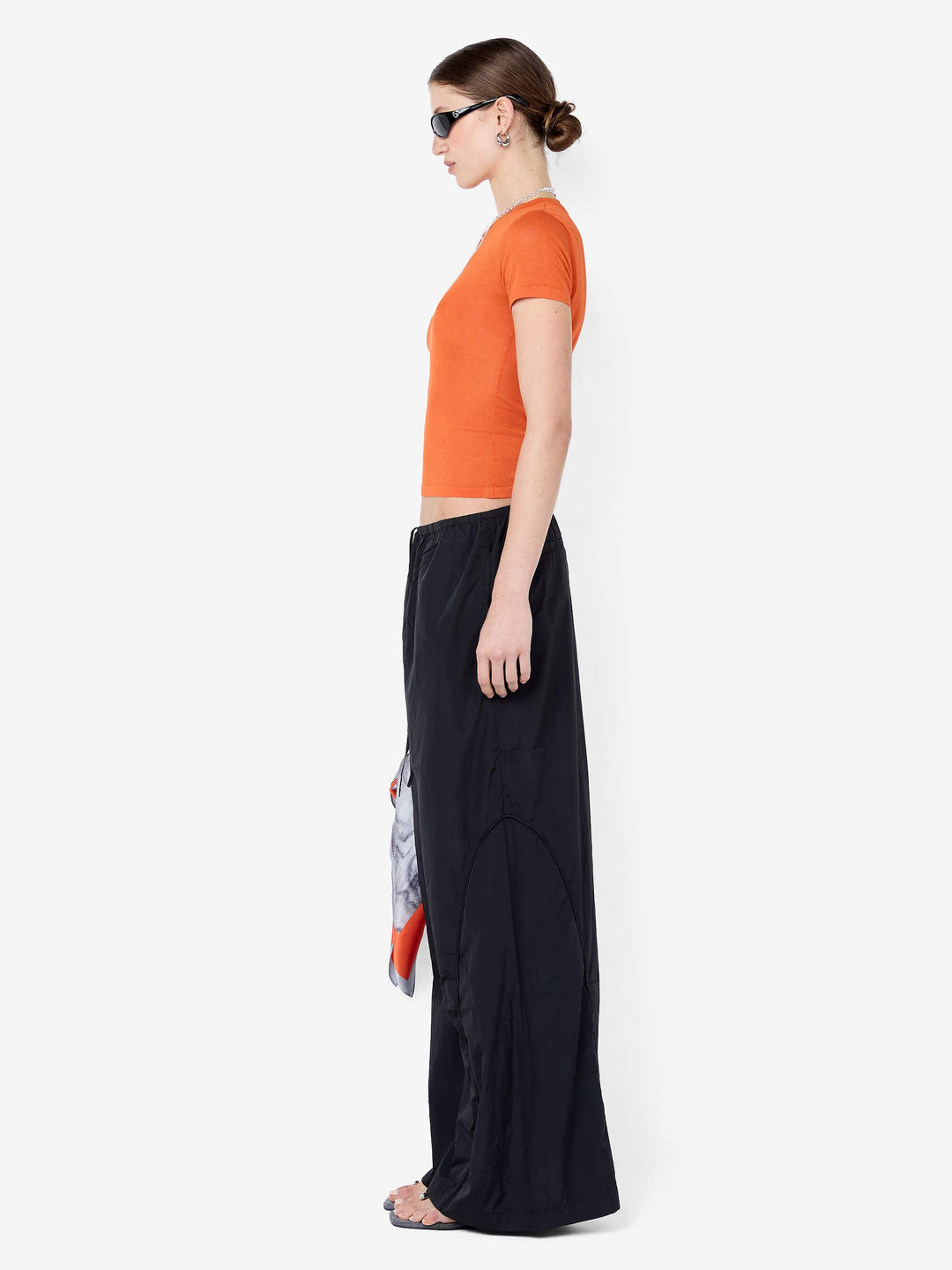 MELROSE BABY TEE - PERSIMMON