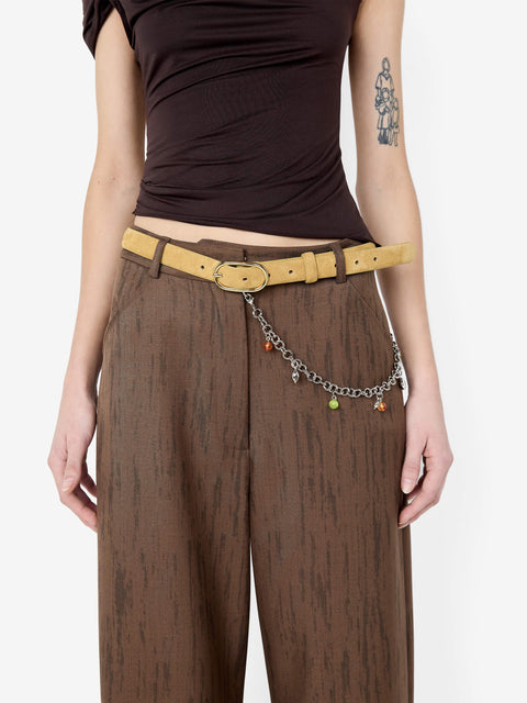 LAURENT PANT - WOODGRAIN CHOC