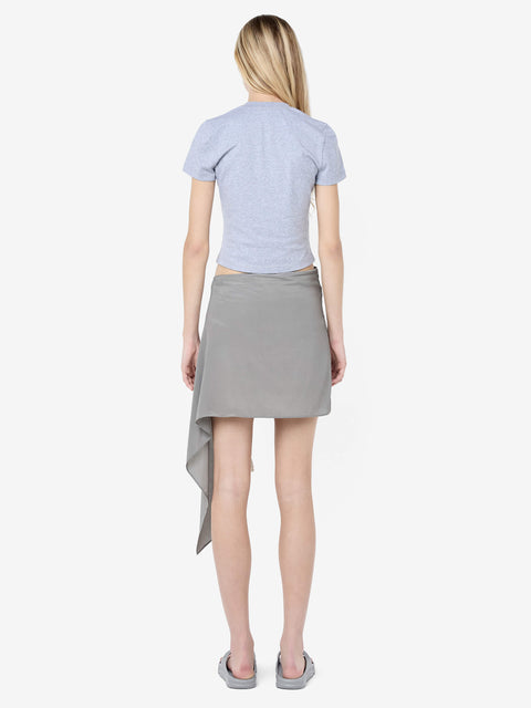 CLAUDETTE BABY TEE - GREY MARLE