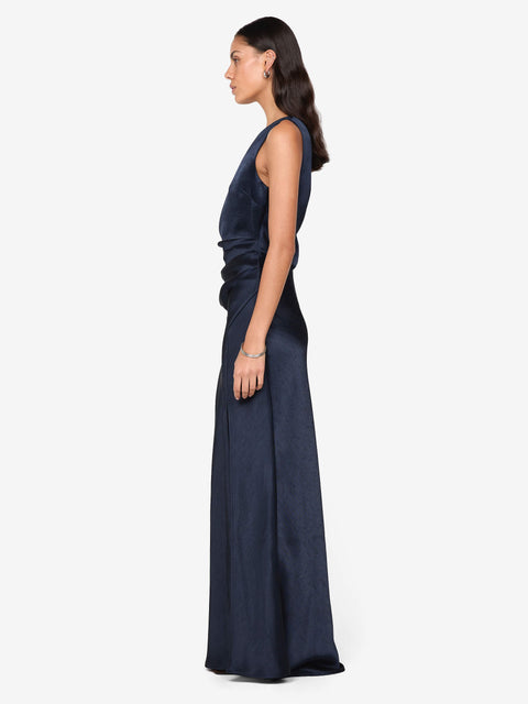 THE DREAMER ASYM DRESS - INK