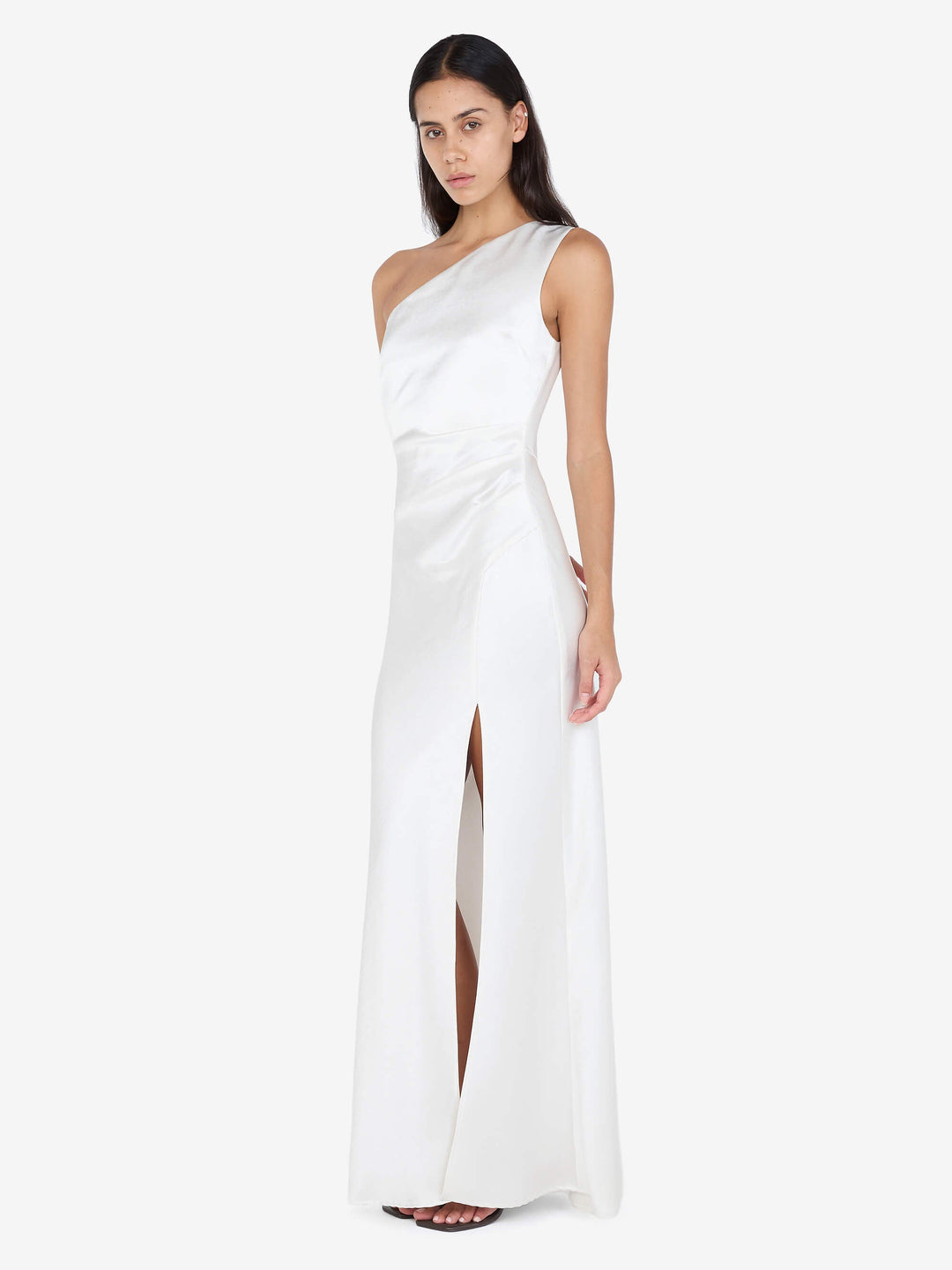 THE DREAMER ASYM DRESS - IVORY
