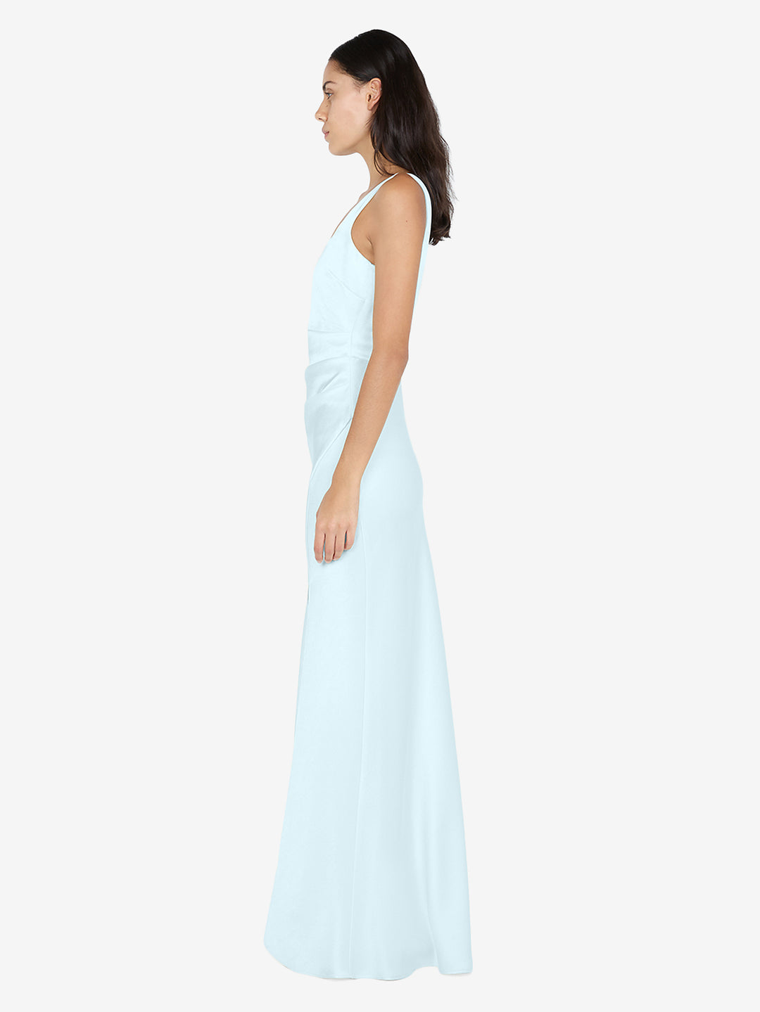 DREAMER SQUARE NECK DRESS - ARCTIC BLUE