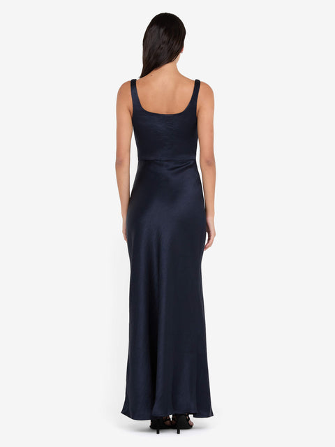 THE DREAMER SQUARE NECK DRESS - INK
