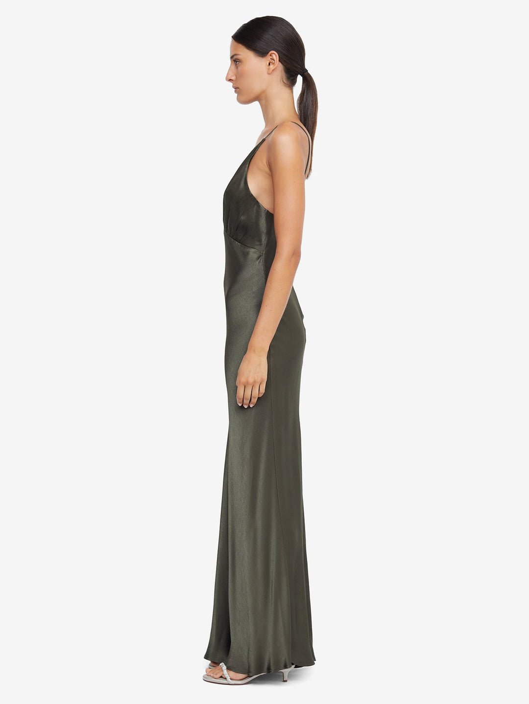 MOON DANCE V MAXI DRESS - DARK WILLOW