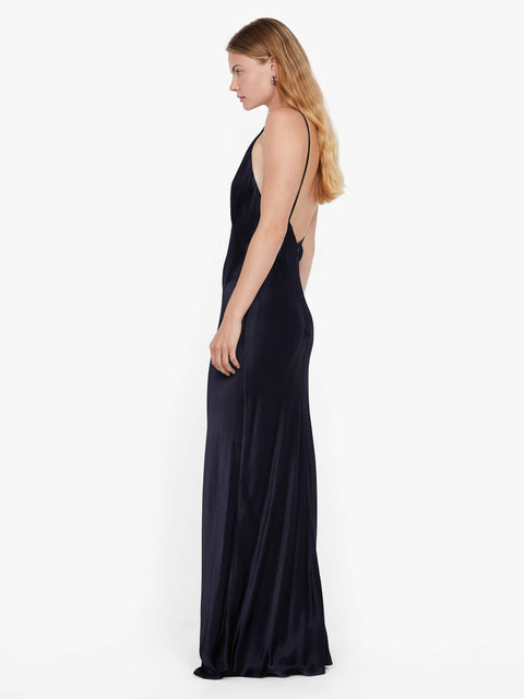 MOON DANCE V MAXI DRESS - INK