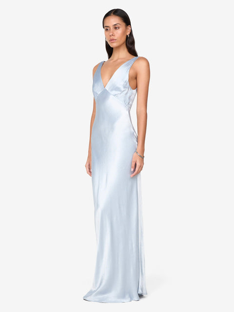 MOON DANCE VERONA DRESS - DUSTY BLUE