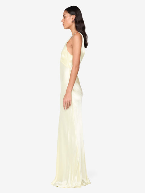 MOON DANCE VERONA DRESS - ICE YELLOW