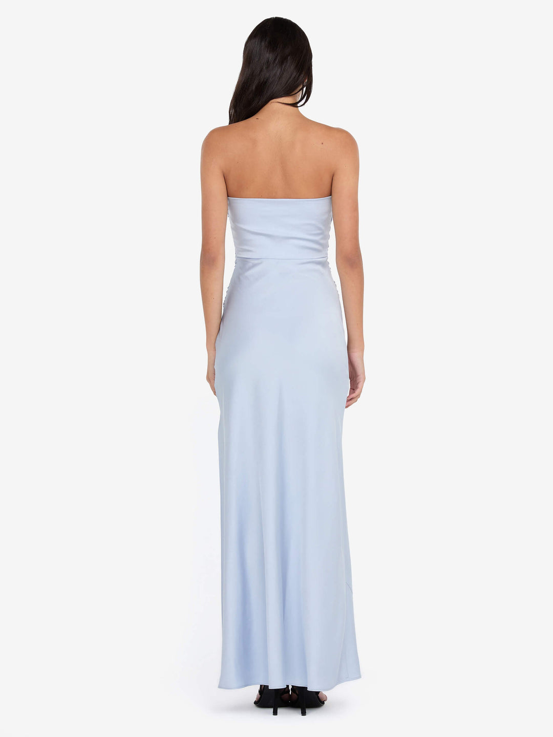 Eternity Strapless Maxi Dress in Dusty Blue - BEC + BRIDGE - BEC + BRIDGE Eternity Strapless Maxi Dress in Dusty Blue - BEC + BRIDGE - BEC + BRIDGE