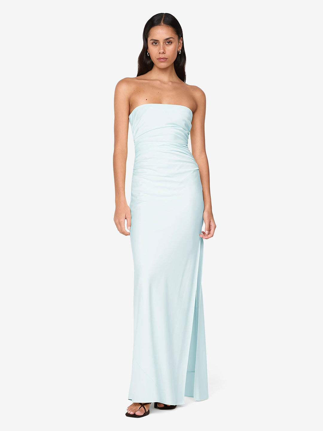 ETERNITY STRAPLESS MAXI DRESS - ARCTIC BLUE