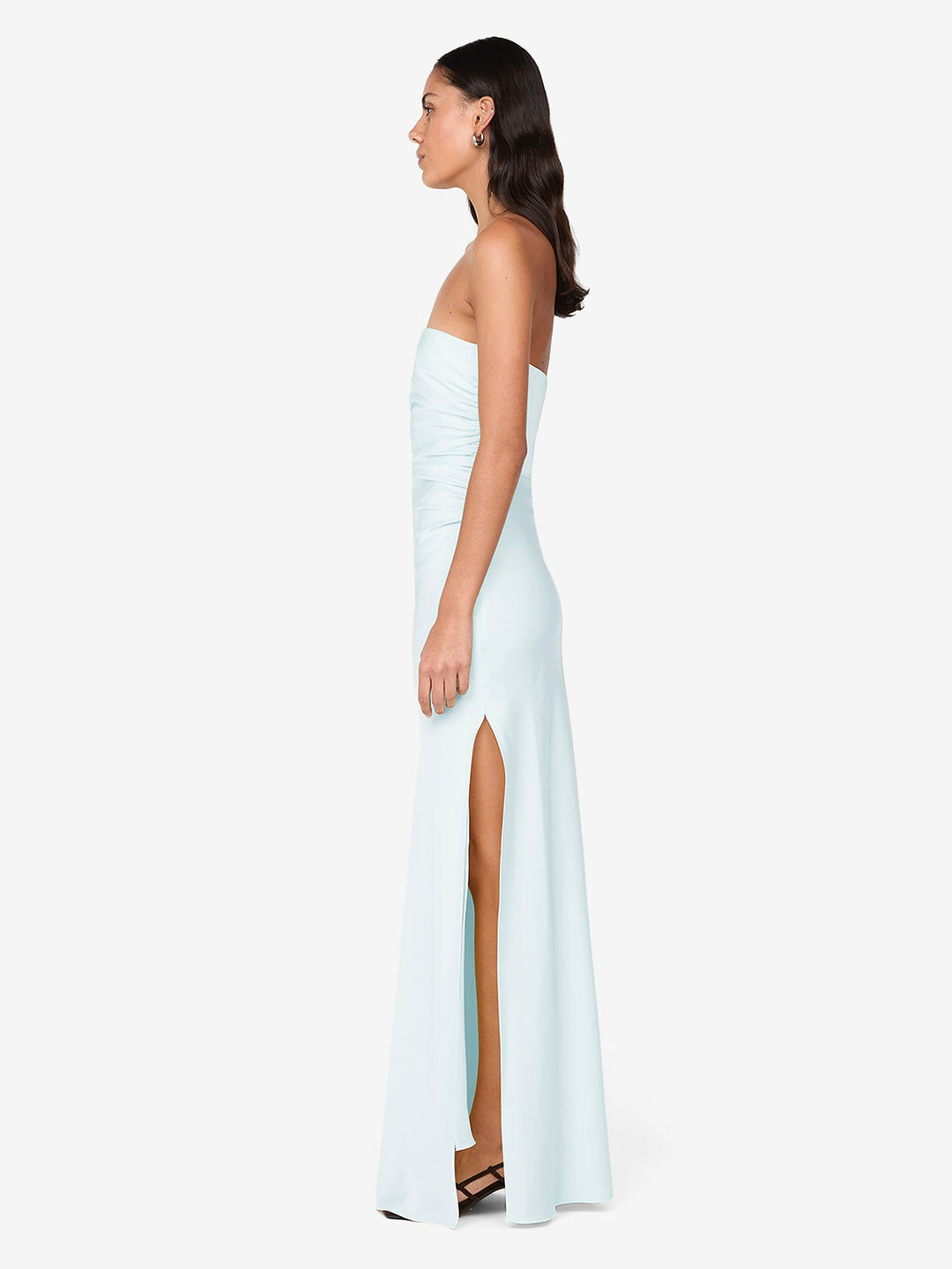 ETERNITY STRAPLESS MAXI DRESS - ARCTIC BLUE