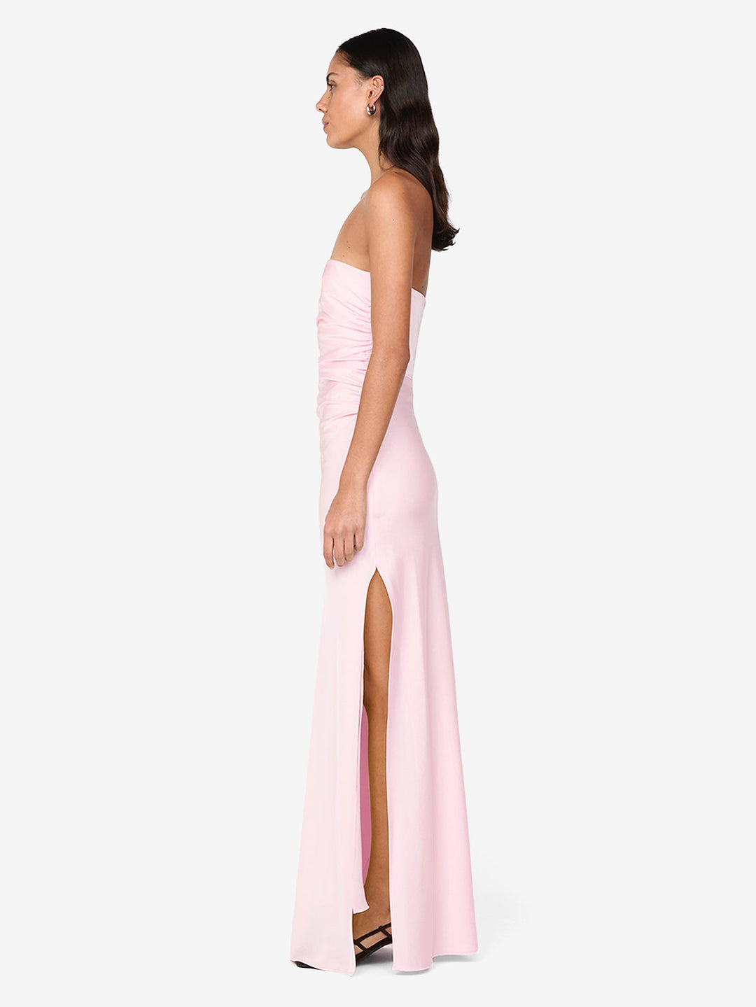ETERNITY STRAPLESS MAXI DRESS - POWDER PINK - BEC + BRIDGE ETERNITY STRAPLESS MAXI DRESS - POWDER PINK - BEC + BRIDGE