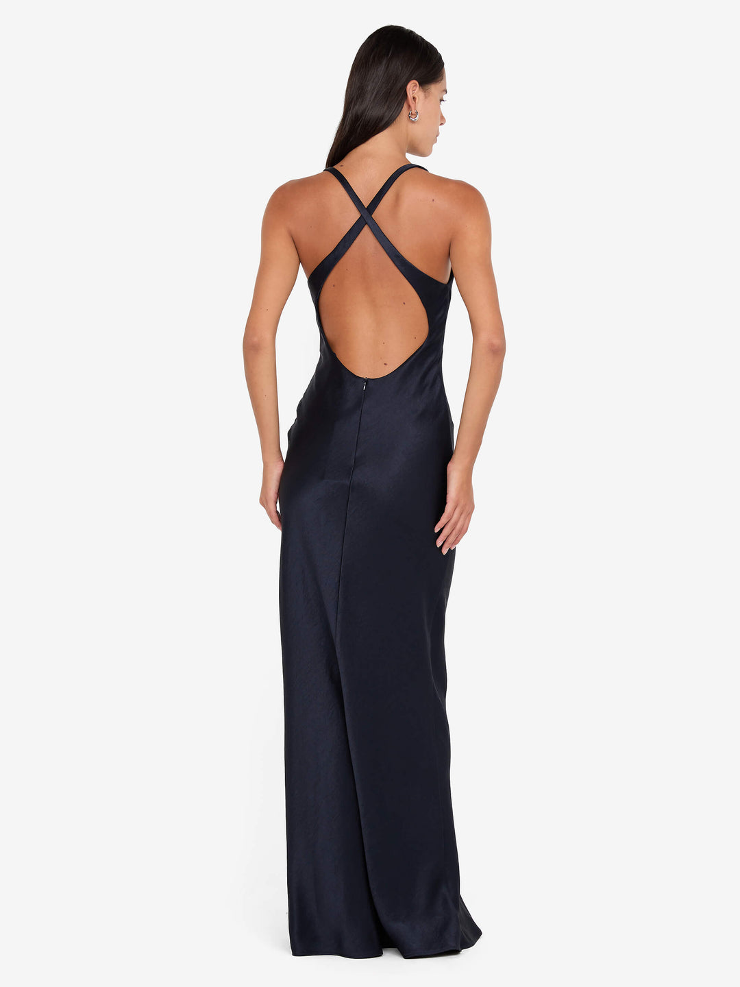 THE DREAMER V NECK DRESS - INK