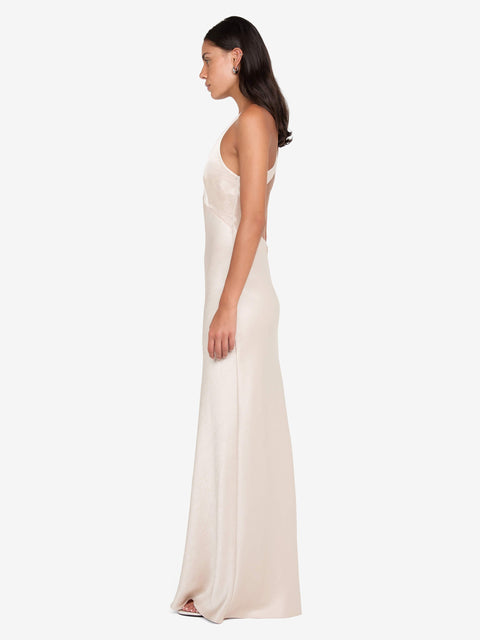 THE DREAMER V NECK DRESS - SAND