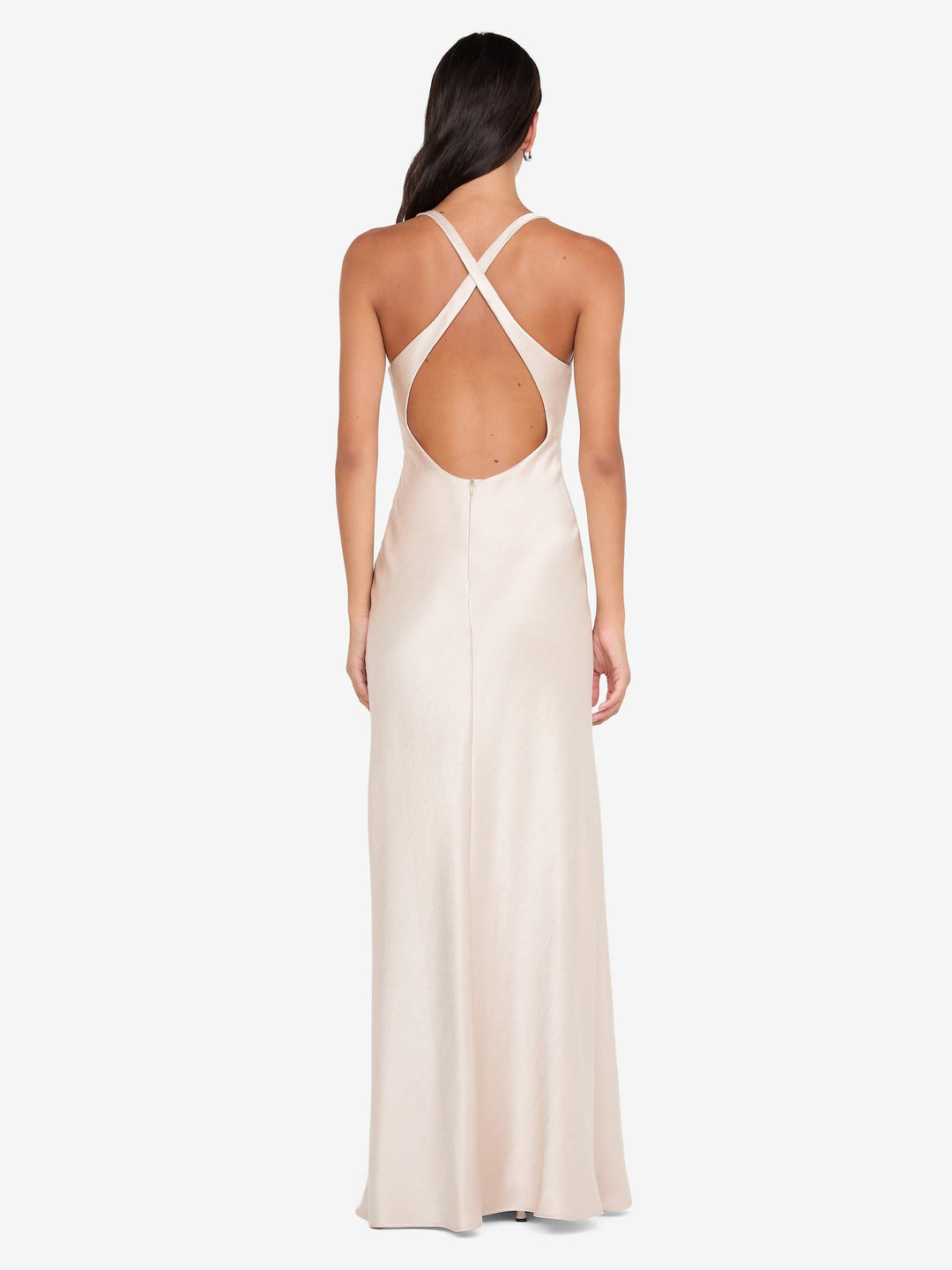 THE DREAMER V NECK DRESS - SAND