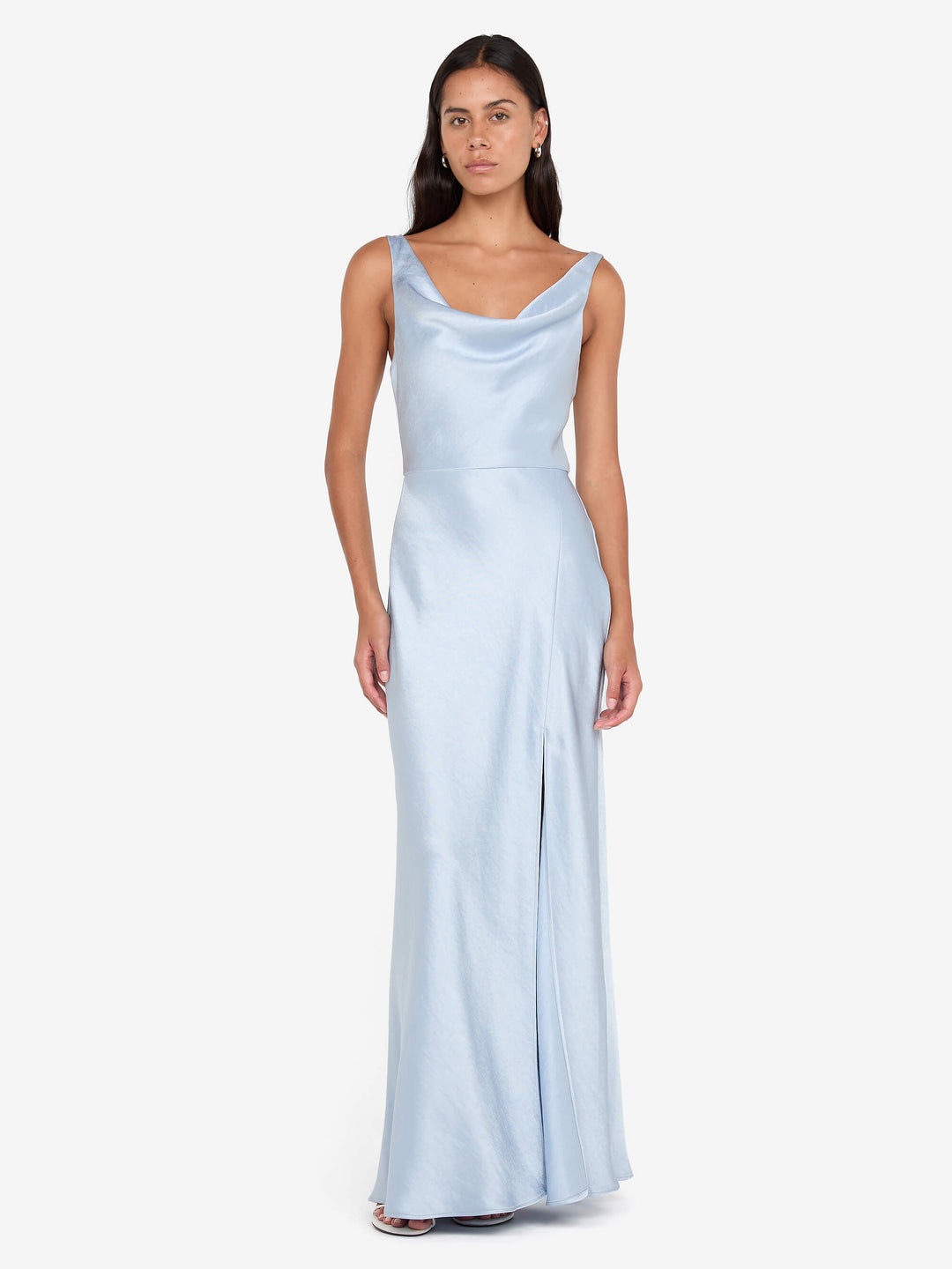 Austen Cowl Neck Maxi Dress in Dusty Blue - BEC + BRIDGE - BEC + BRIDGE Austen Cowl Neck Maxi Dress in Dusty Blue - BEC + BRIDGE - BEC + BRIDGE