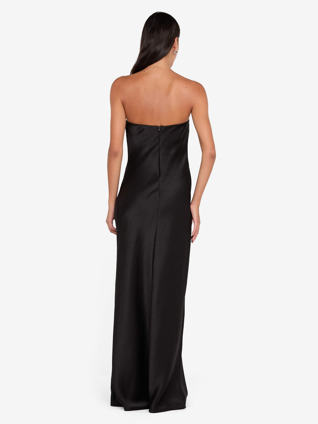 AUSTEN STRAPLESS MAXI DRESS - BLACK