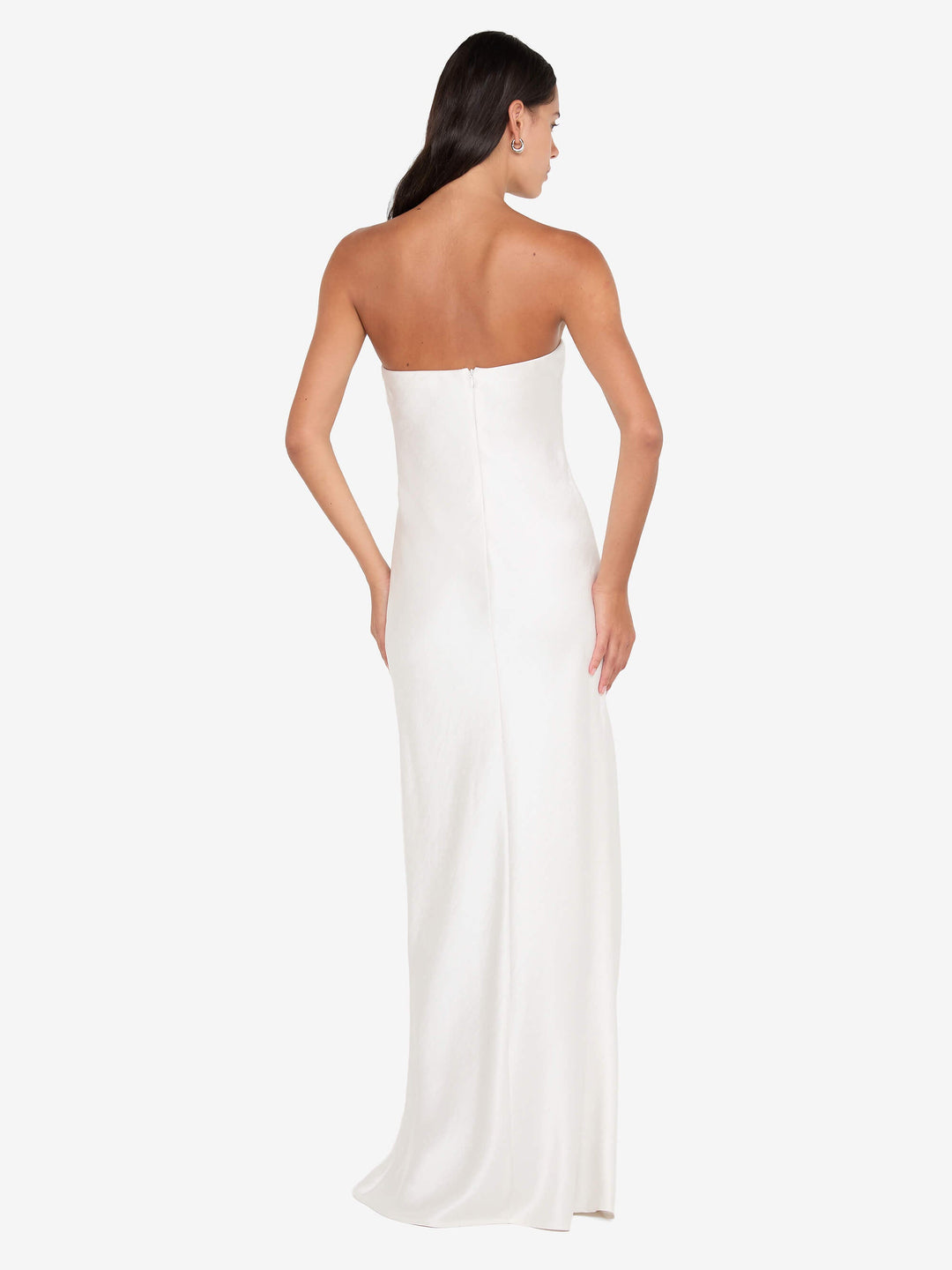 AUSTEN STRAPLESS MAXI DRESS - IVORY