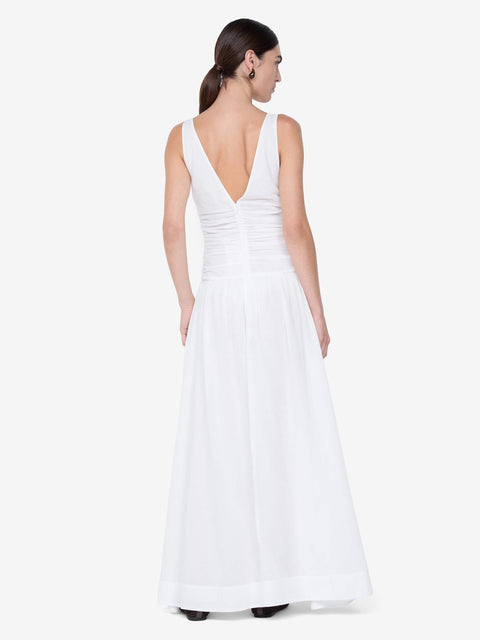 MARLOWE MAXI DRESS - WHITE