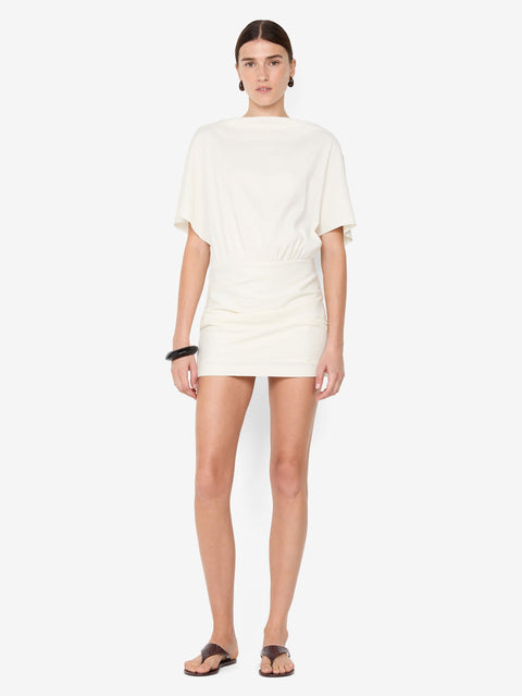 JOLENE MINI DRESS - IVORY