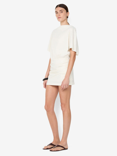 JOLENE MINI DRESS - IVORY