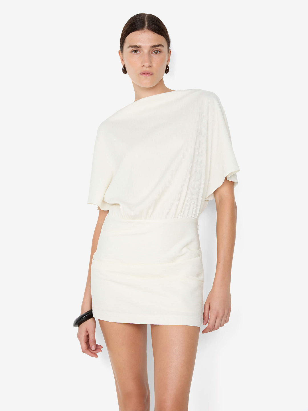 JOLENE MINI DRESS - IVORY