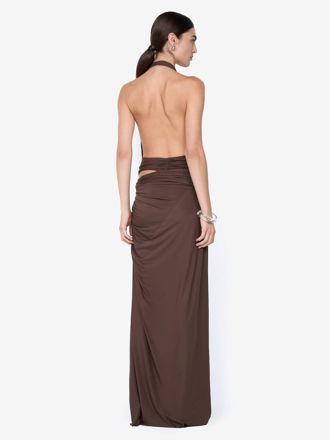 CLEMENTINE TWIST DRESS - MILK CHOCOLATE