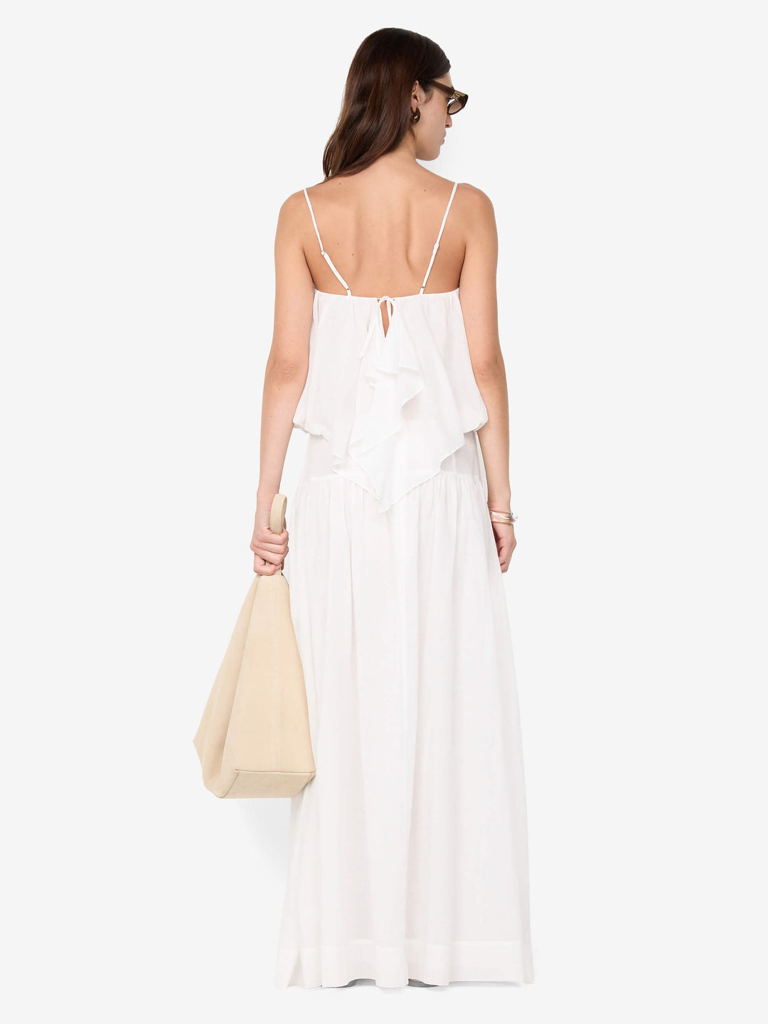 MARLOWE BUBBLE CAMI - WHITE