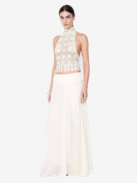 AURELIA MAXI SKIRT - IVORY