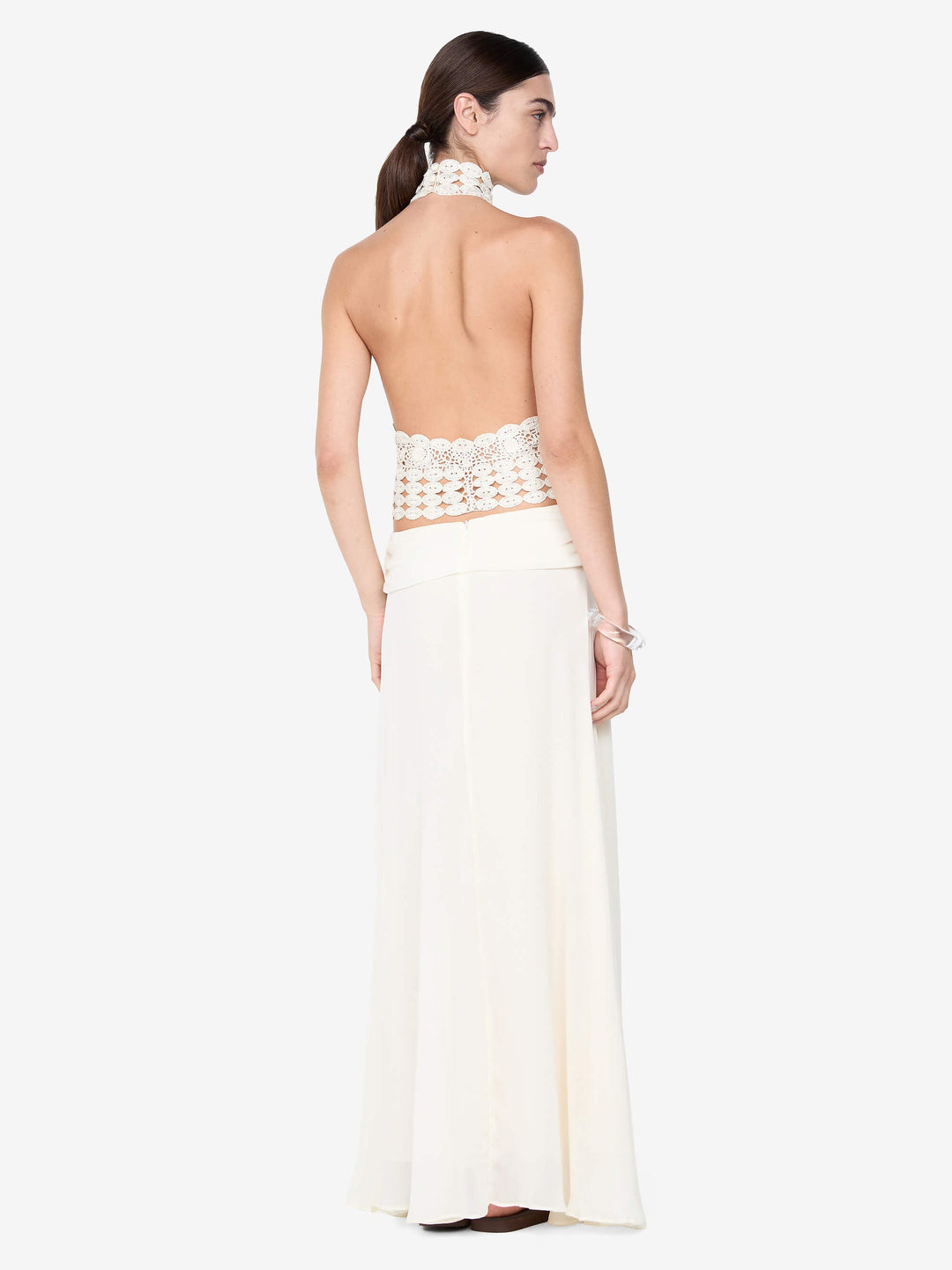 AURELIA MAXI SKIRT - IVORY