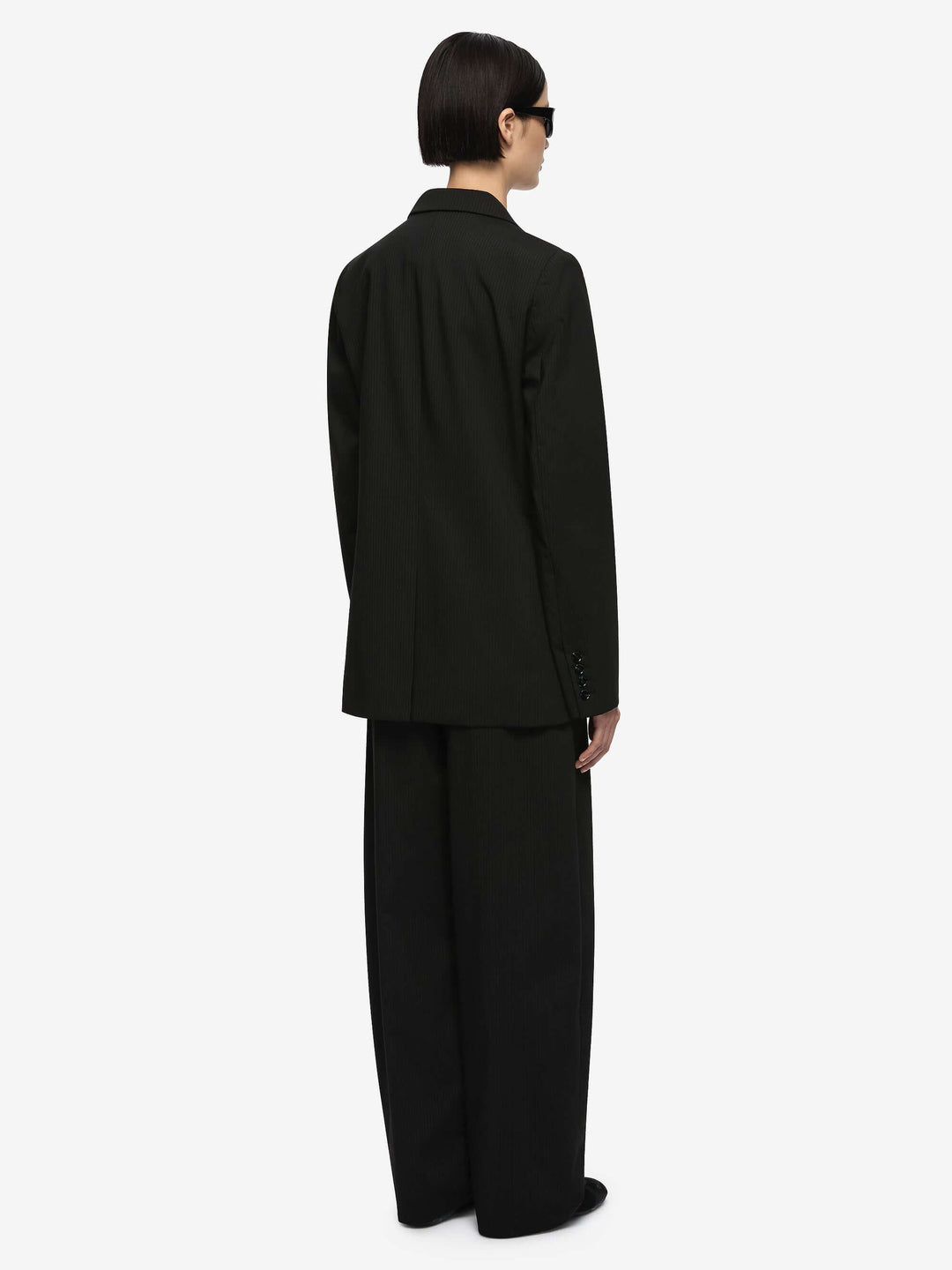 MARCELLI PANT - BLACK/WHITE STRIPE